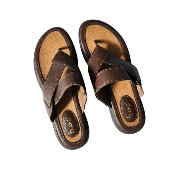 B.O.C Brown Sandals Size 9 Women's - Picture 1 of 3